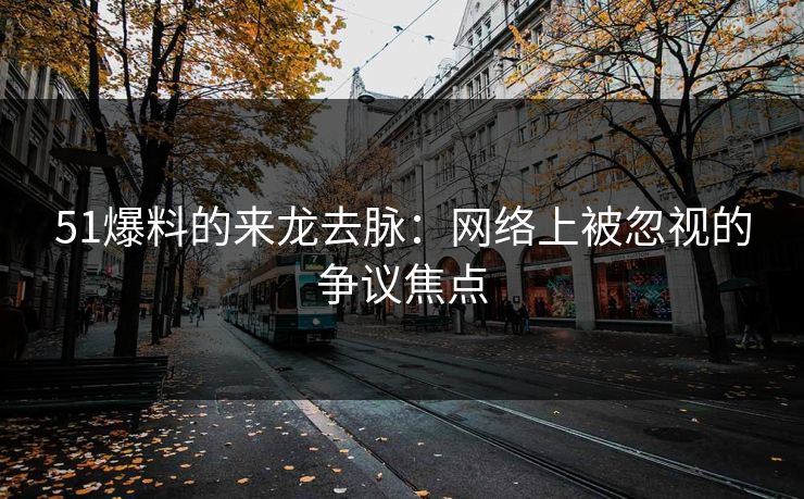 51爆料的来龙去脉：网络上被忽视的争议焦点
